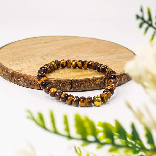 Tiger Eye Tier Bead Bracelet – Strength, Courage, and Confidence Boost 2