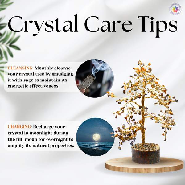 Tiger Eye Wried Crystal Tree for Enhances Confidence, Focus & Grounding 6