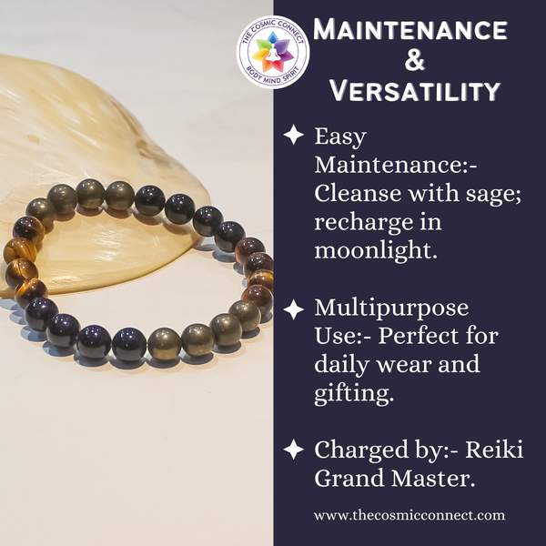 Triple Protection Bracelet - Strength, Confidence & Protection 4