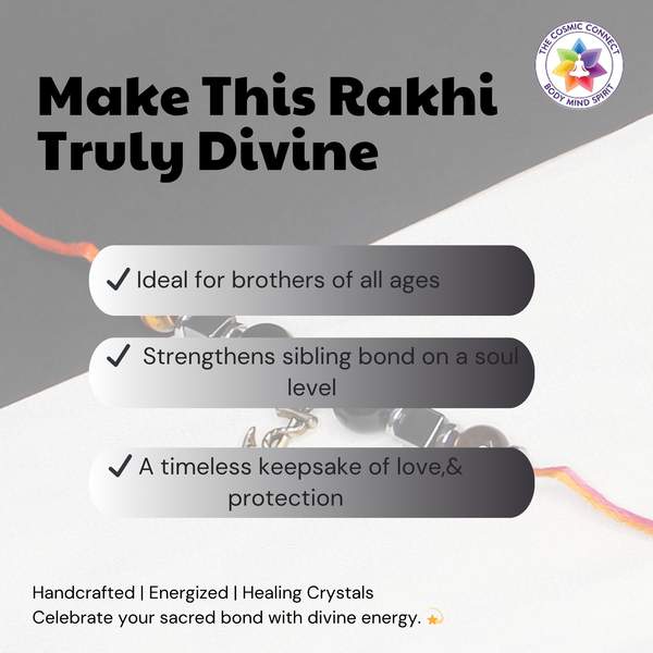 Triple Protection Crystal Rakhi for Ultimate Energy Shield 5