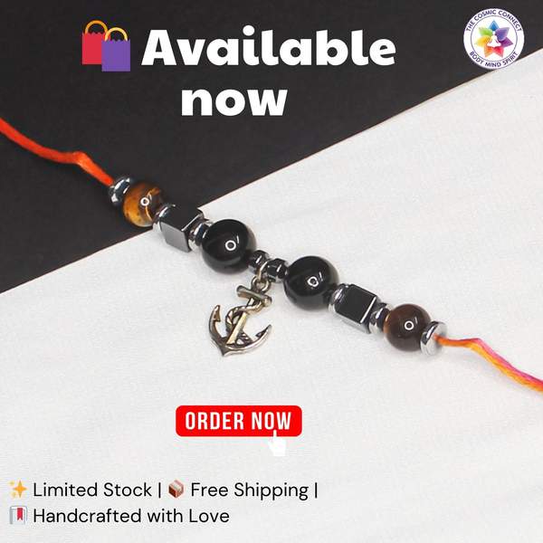 Triple Protection Crystal Rakhi for Ultimate Energy Shield 6