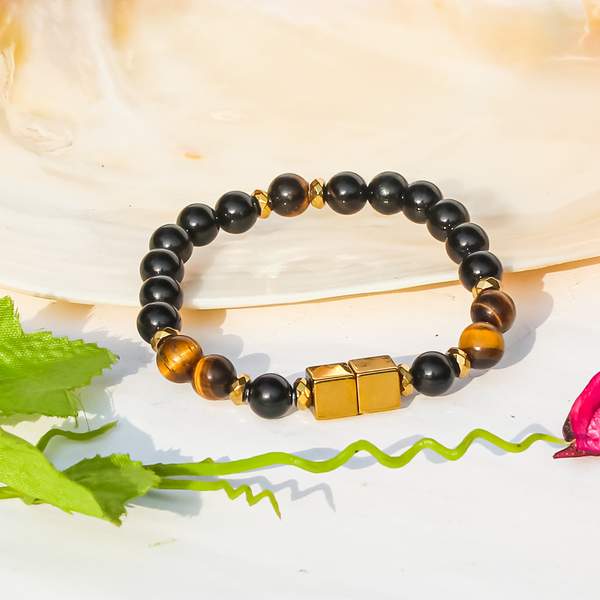 Triple Protection Healing Bracelet – Shielding, Strength & Balance