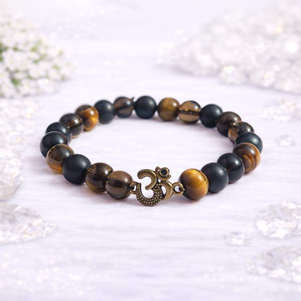 Trishul Kavach Bracelet for Negativity Shield, Grounding & Confidence