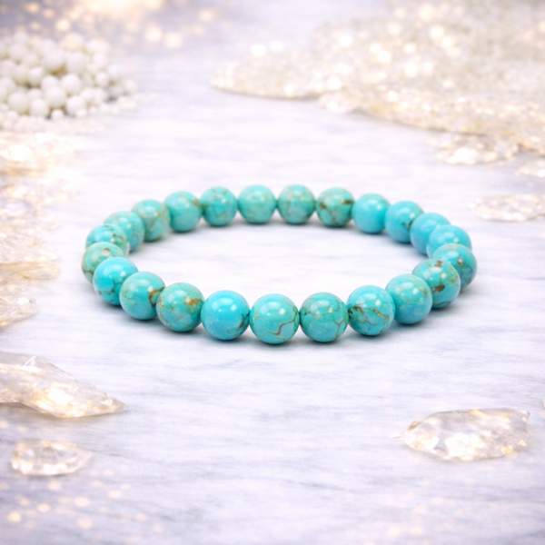 Turquoise Healing Bracelet – Protection, Communication &  Emotional Balance 3