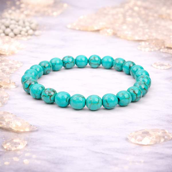 Turquoise Healing Bracelet – Protection, Communication & Good Luck