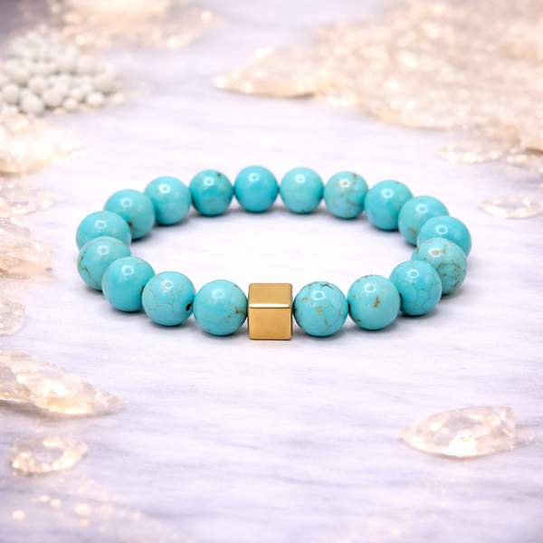 Turquoise Healing Bracelet – Protection, Communication & Good Luck 3
