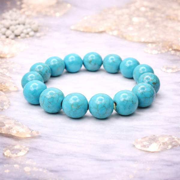 Turquoise Healing Bracelet – Protection, Communication & Good Luck 5