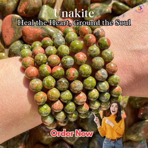 Unakite Crystal Angel Promotes Growth, Restores Harmony 11