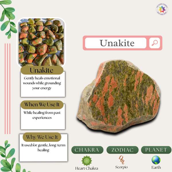 Unakite Crystal Angel Promotes Growth, Restores Harmony 4