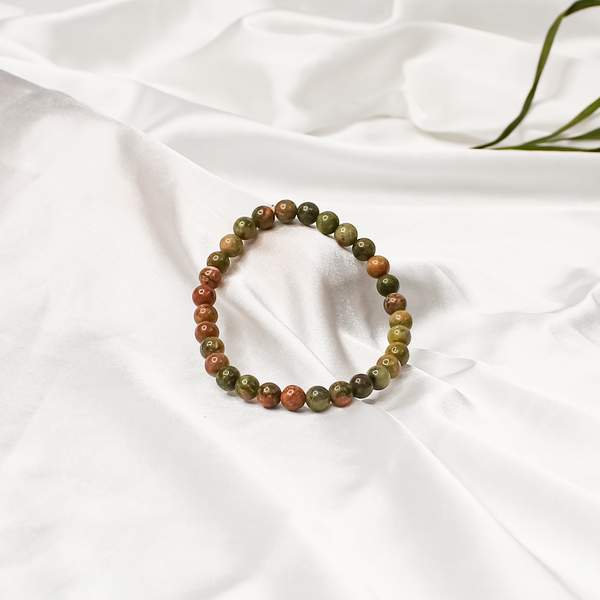 Unakite Healing Bracelet – Emotional Healing, Balance & Spiritual Growth 2