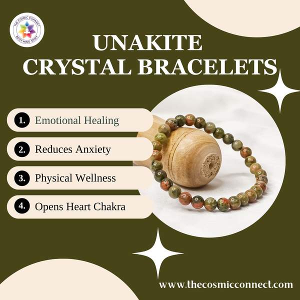 Unakite Healing Bracelet – Emotional Healing, Balance & Spiritual Growth 3
