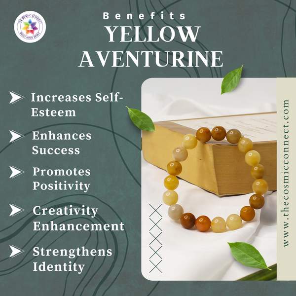 Yellow Aventurine Healing Bracelet – Confidence, Prosperity & Emotional Balance 8