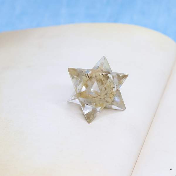 Yellow Aventurine Orgone Merkaba Unlock Spiritual Awakening