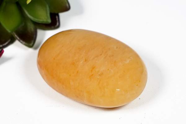 Yellow Aventurine Palm Stone for Boost Confidence & Abundance