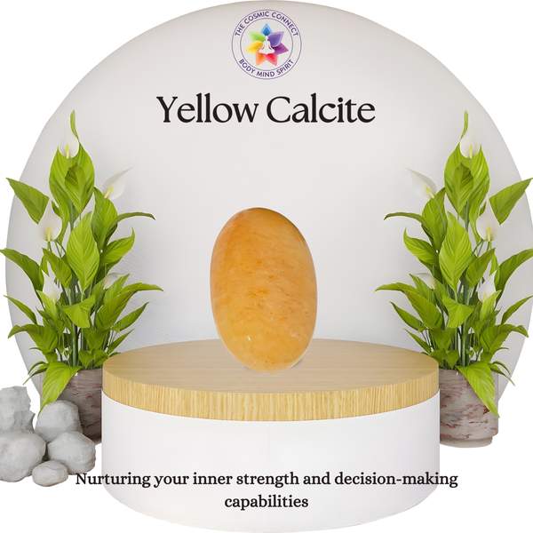Yellow Aventurine Palm Stone for Boost Confidence & Abundance 2