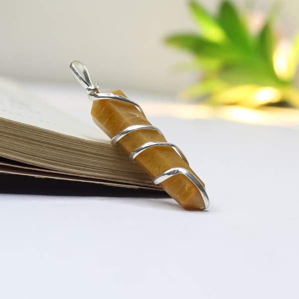 Yellow Aventurine Pendant Empower Your Solar Plexus Chakra 2