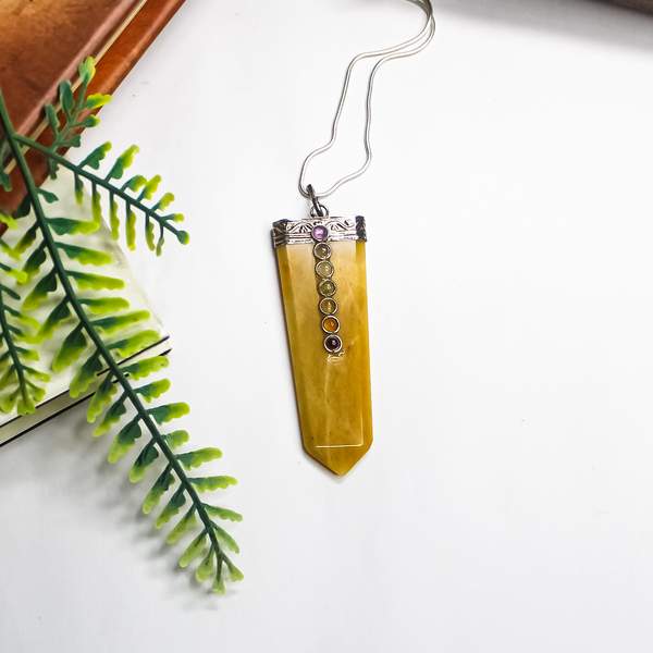Yellow Aventurine Pendant Empower Your Solar Plexus Chakra 3