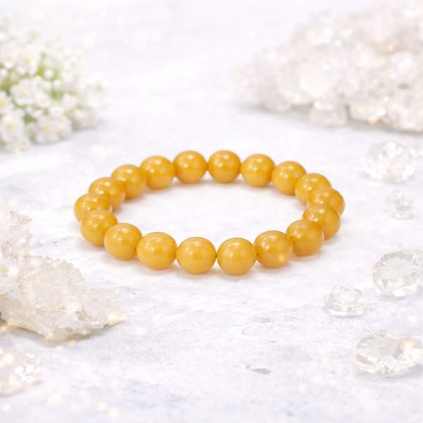 Yellow Calcite Healing Bracelet – Confidence, Joy & Mental Clarity 11